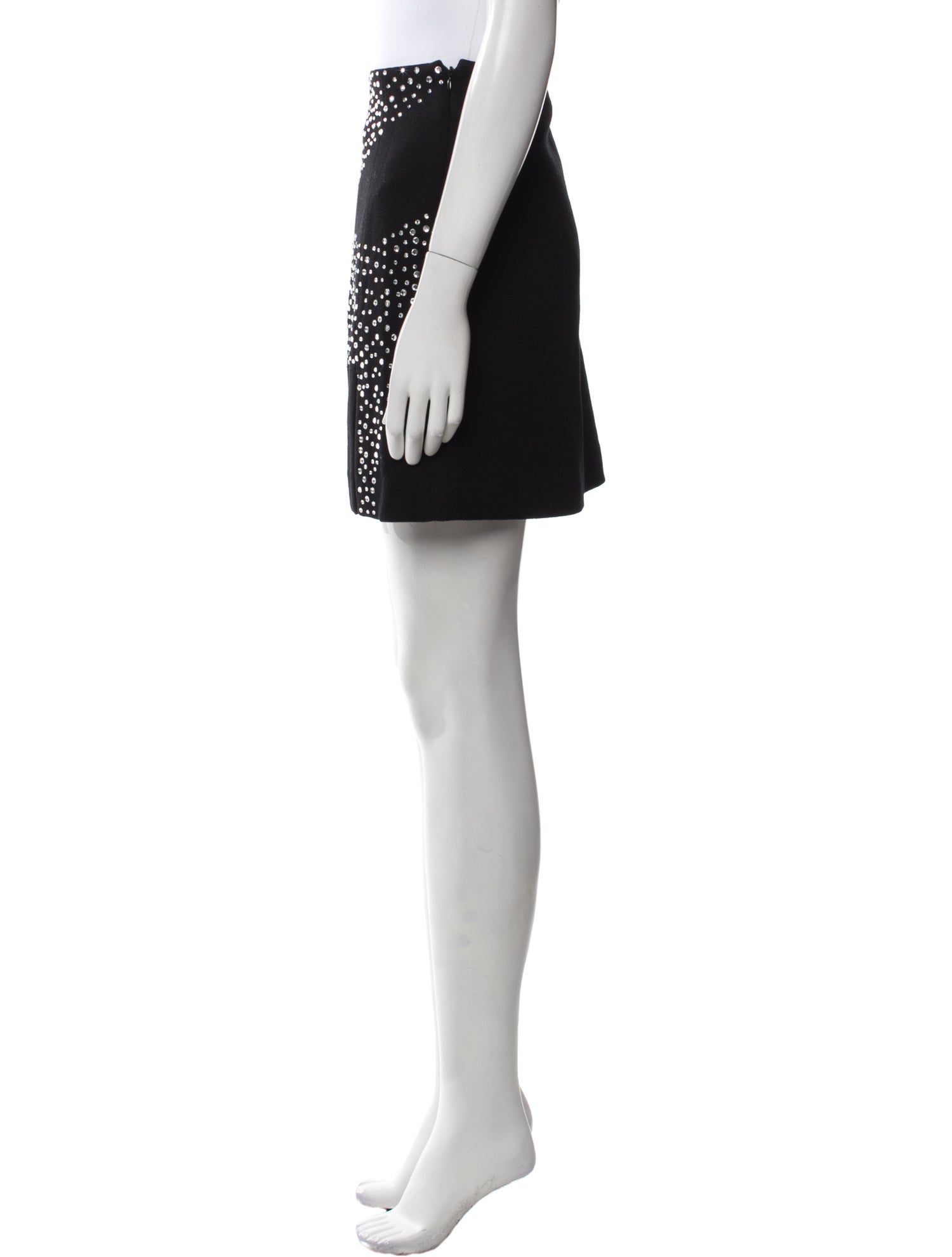 Art Dealer Wool Mini Skirt