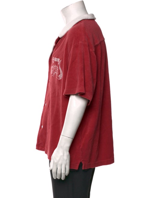 La Sirenuse x Tombolo Graphic Print Short Sleeve Shirt