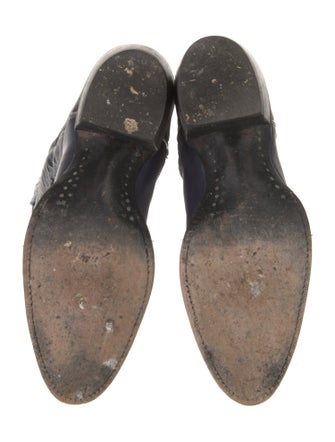 Larry Mahan Leather Printed Western Boots