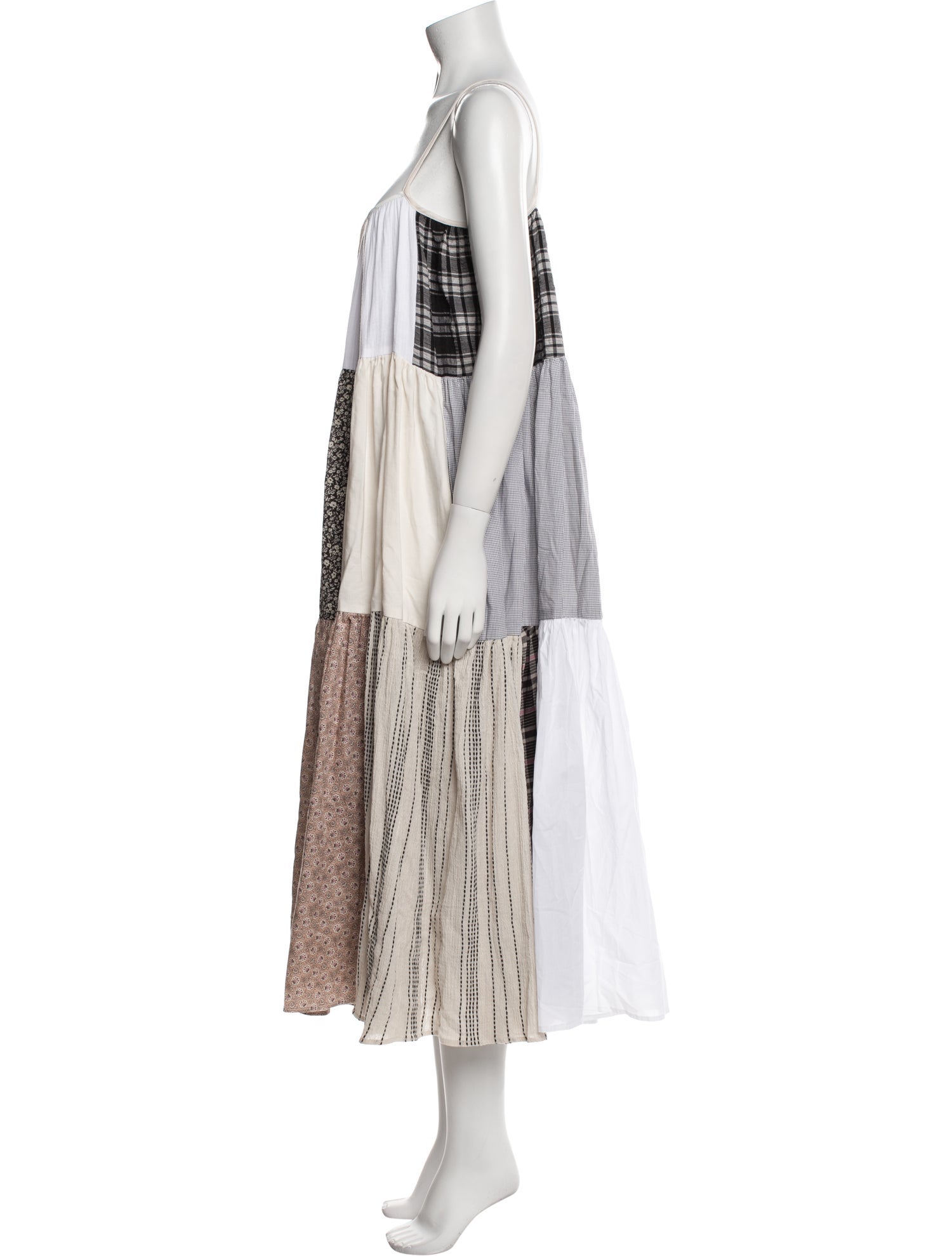 La Réunion Printed Long Dress