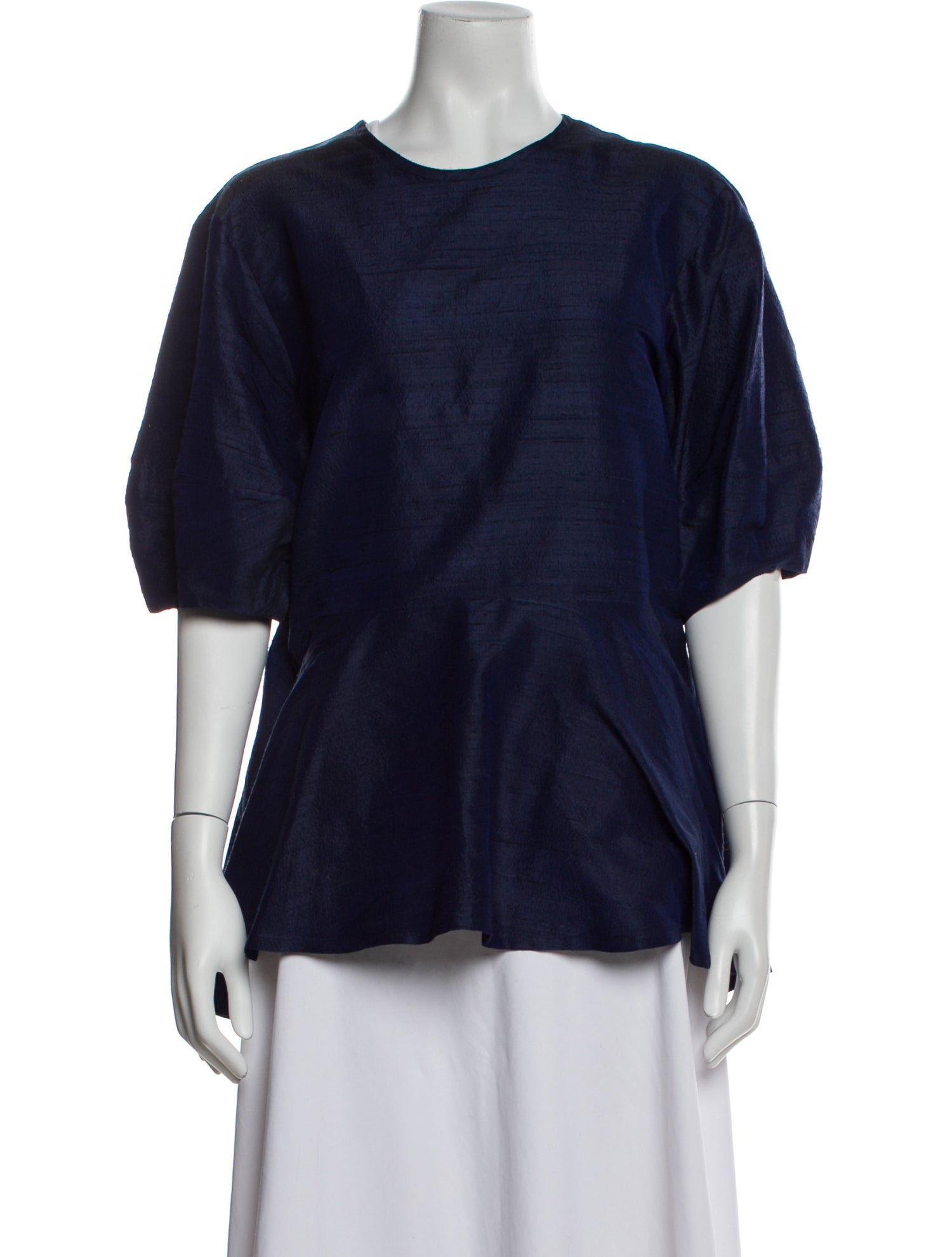 Lara Krude Silk Scoop Neck T-Shirt