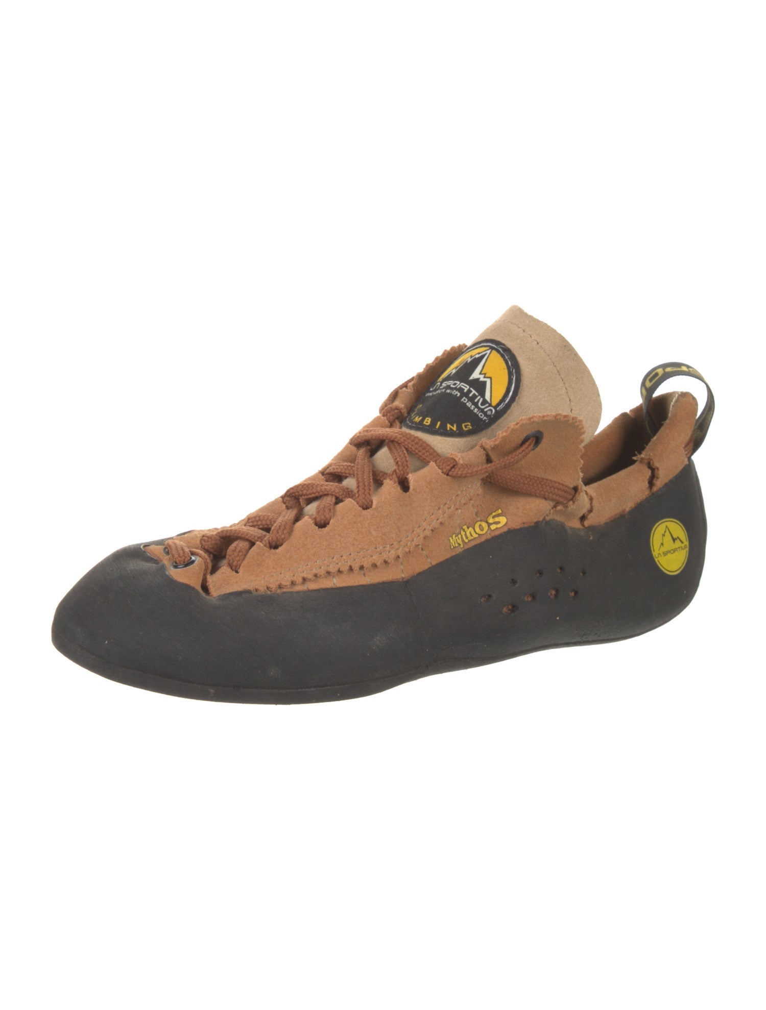 La Sportiva Suede Colorblock Pattern Oxfords