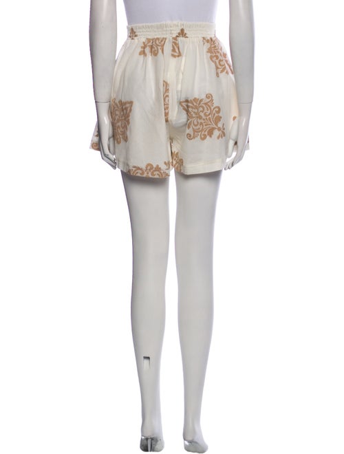 Lavi Couture Floral Print Mini Shorts