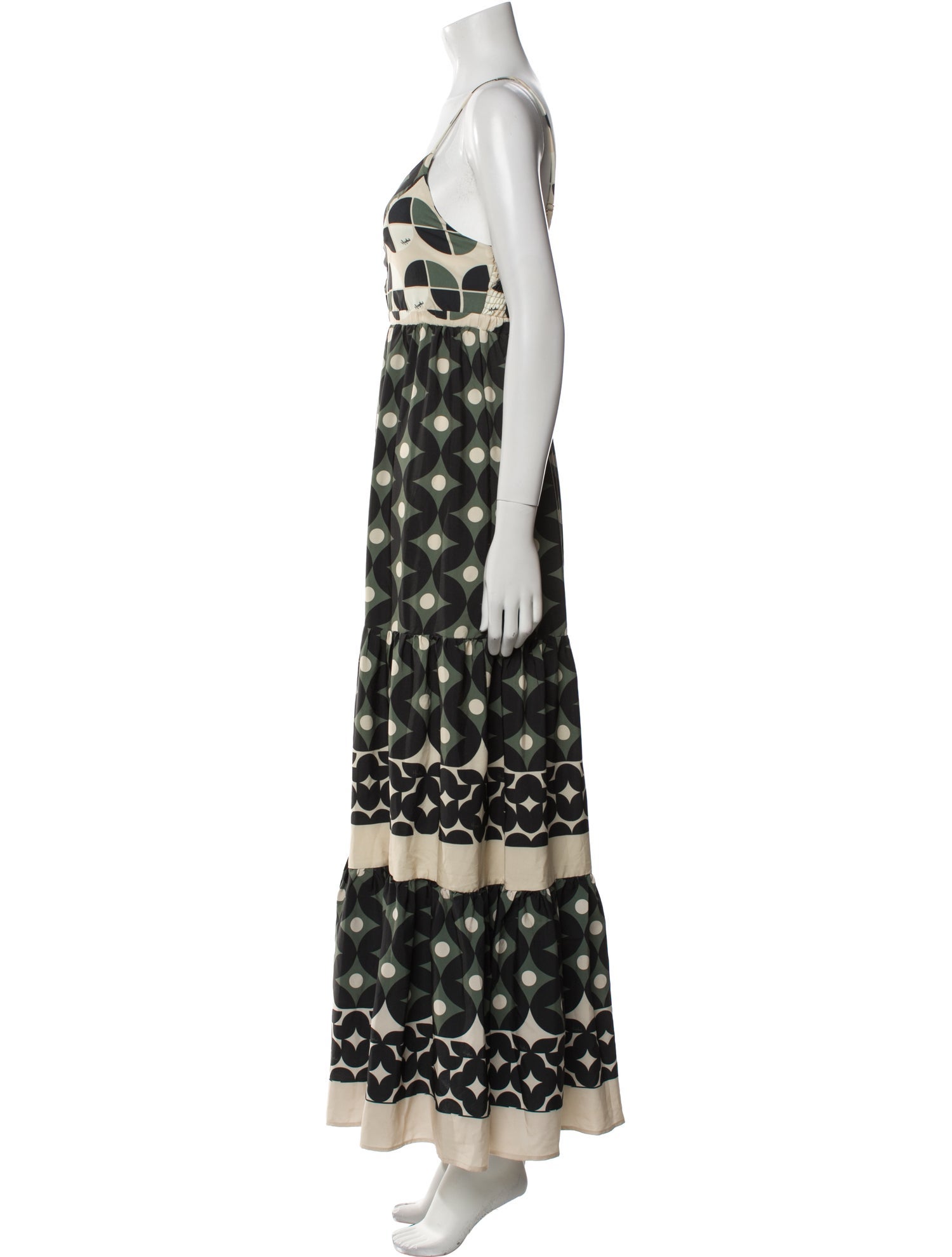 Lavi Couture Printed Long Dress