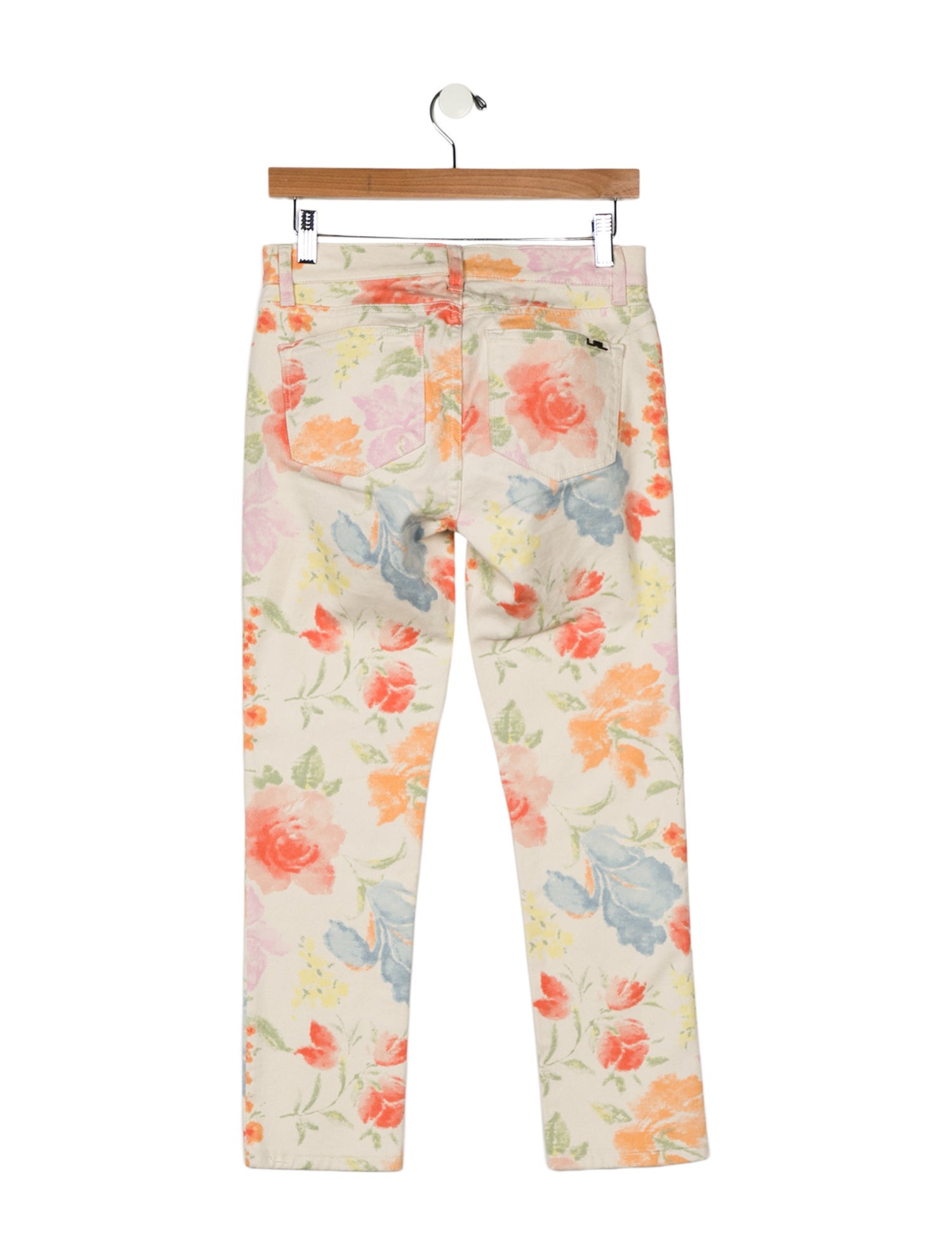 Lauren Jeans Co. Mid-Rise Straight Leg Jeans