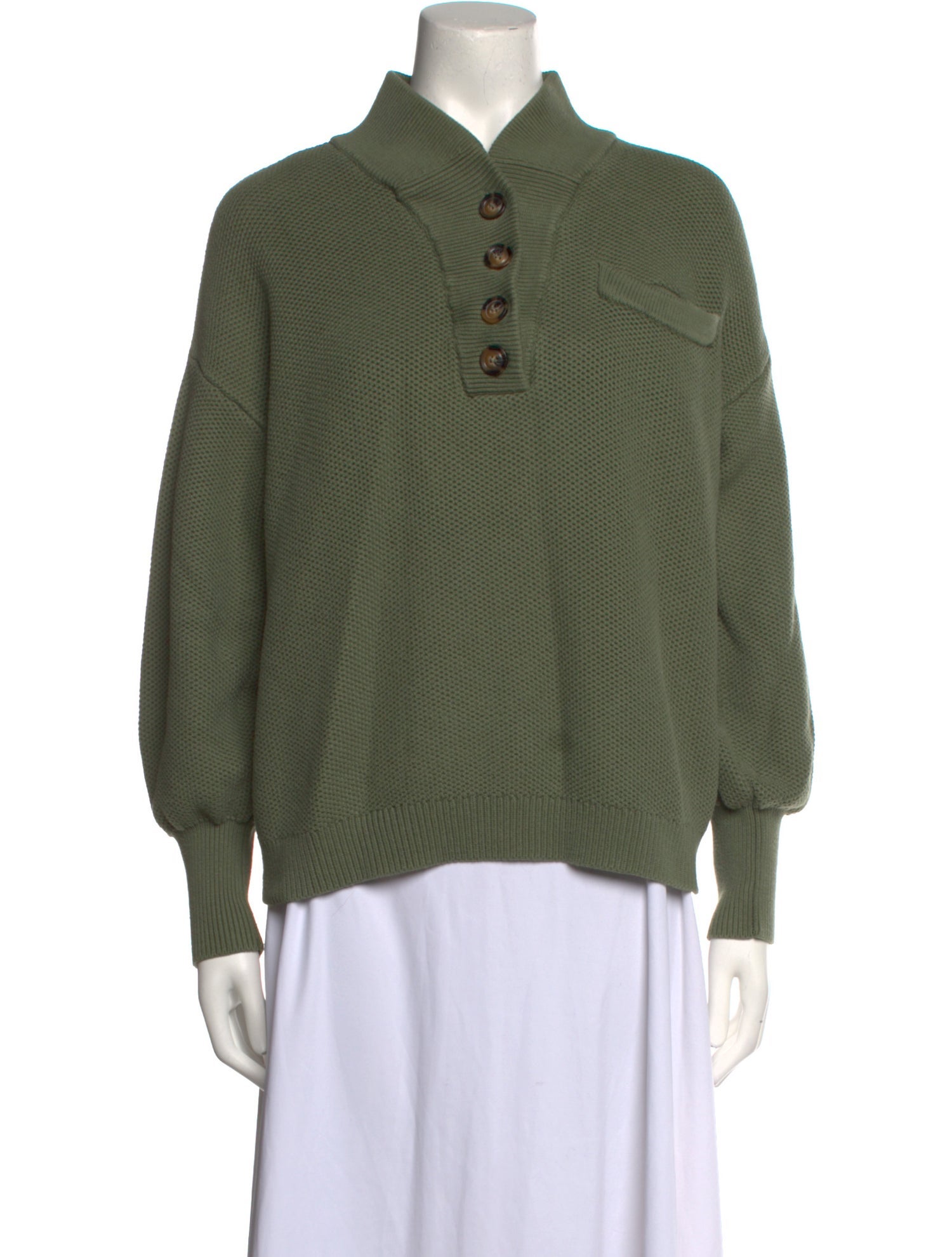 Lunya Mock Neck Sweater