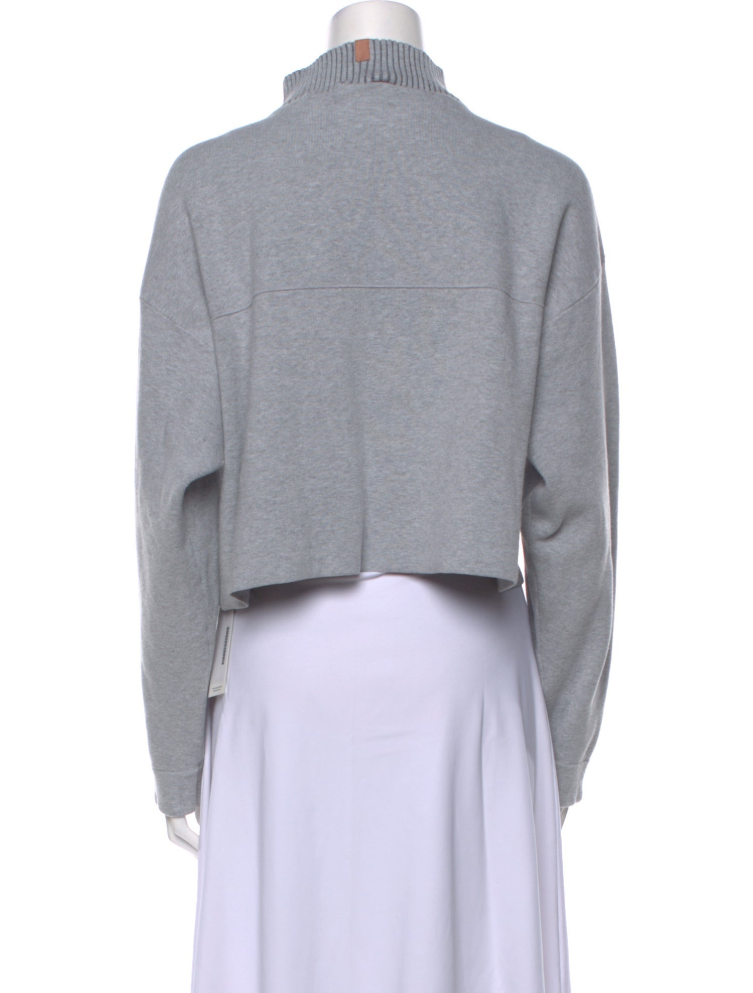 Lunya Mock Neck Long Sleeve Sweatshirt