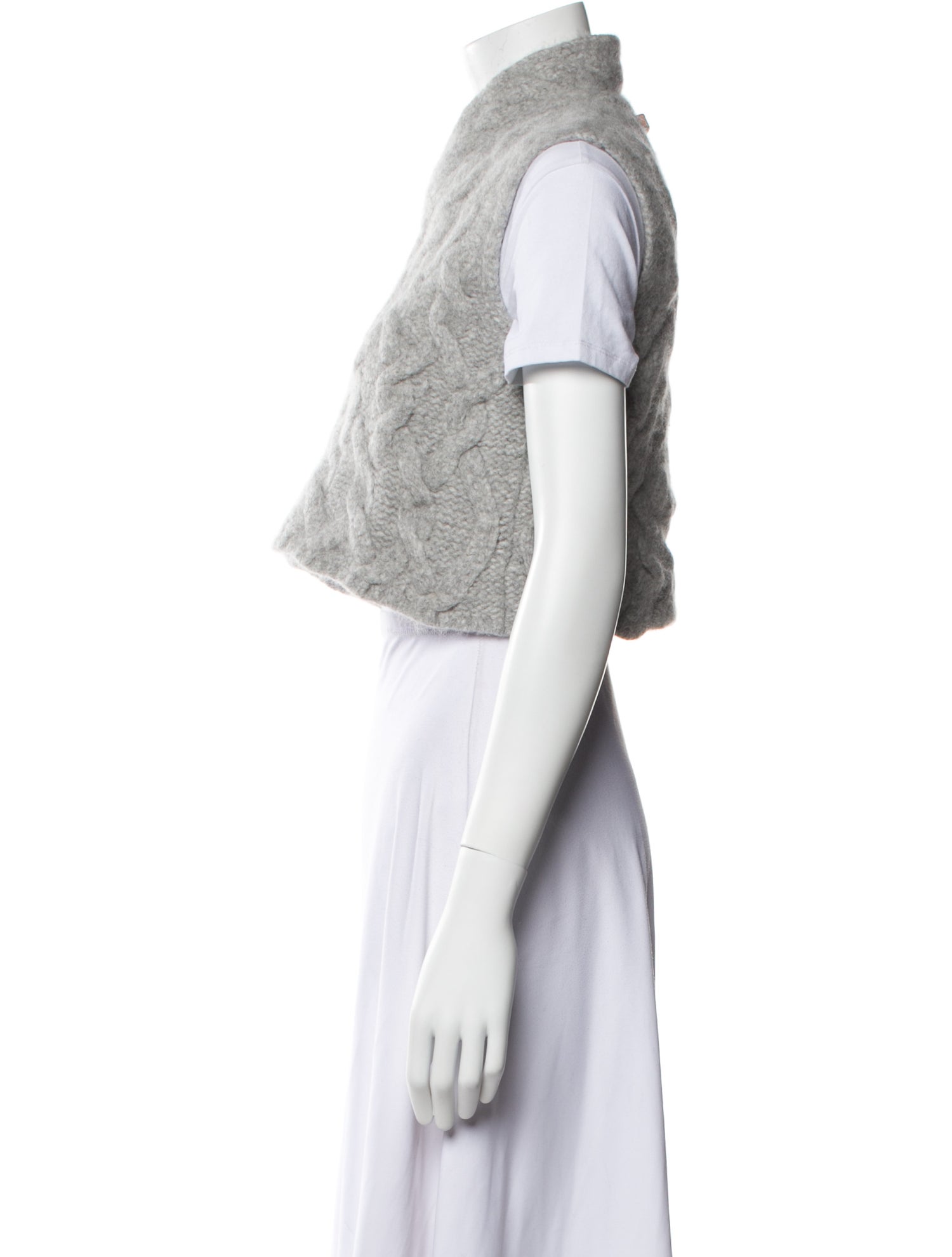 Lunya Silk Cowl Neck Crop Top