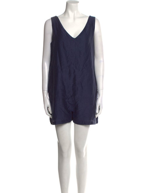 Lunya Linen V-Neck Romper