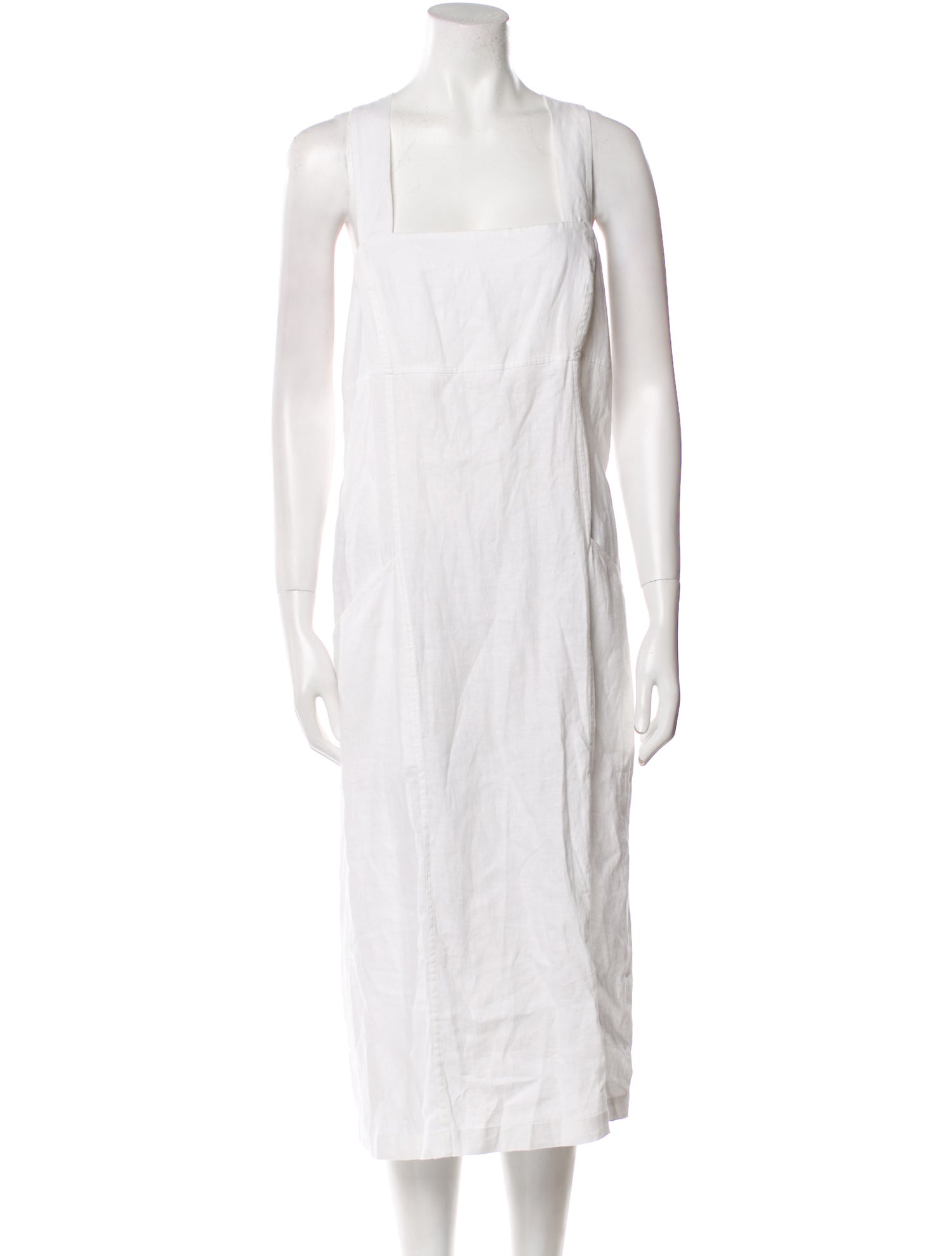 Lunya Linen Midi Length Dress