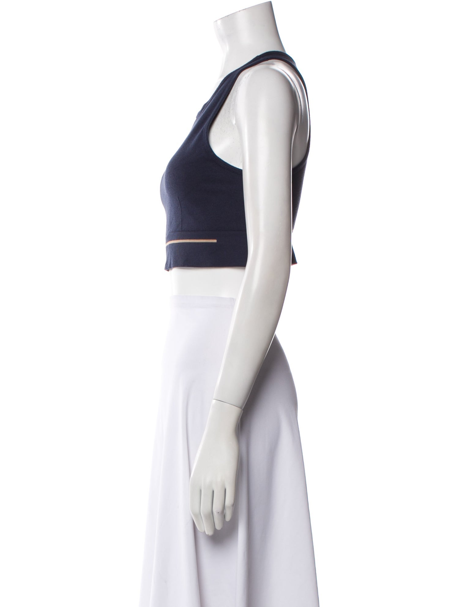 Lunya Scoop Neck Sleeveless Crop Top