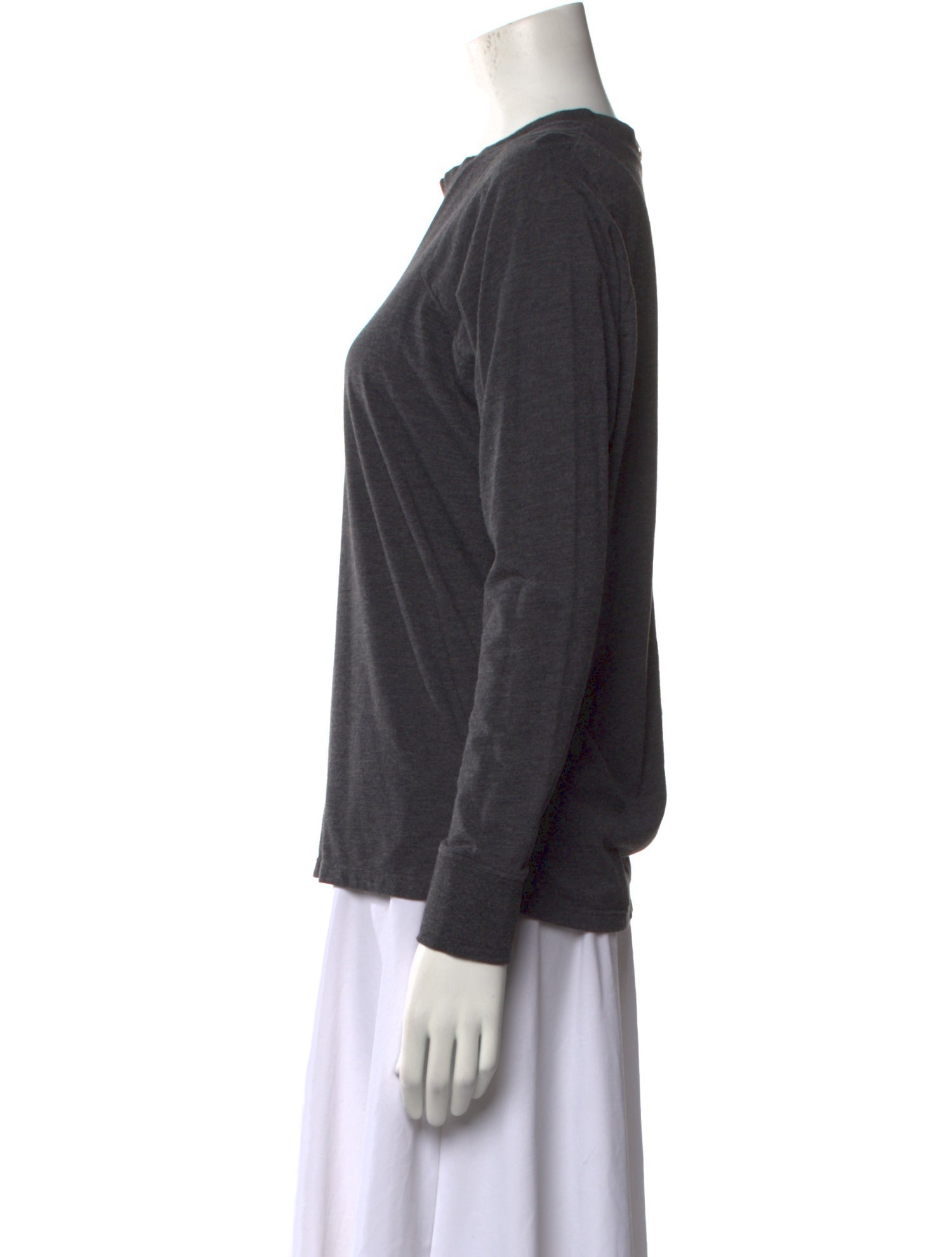 Lunya Crew Neck Long Sleeve Sweatshirt