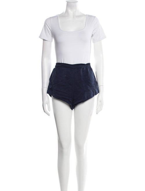 Lunya Silk Ruffle Embellishment Short Set