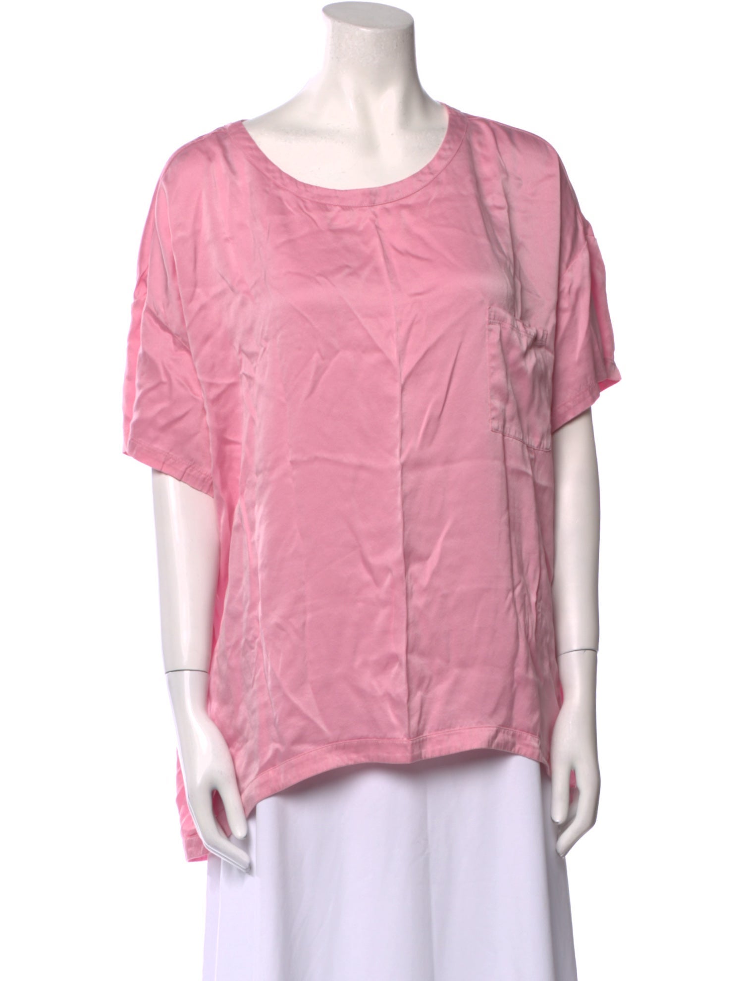 Lunya Silk Scoop Neck Blouse