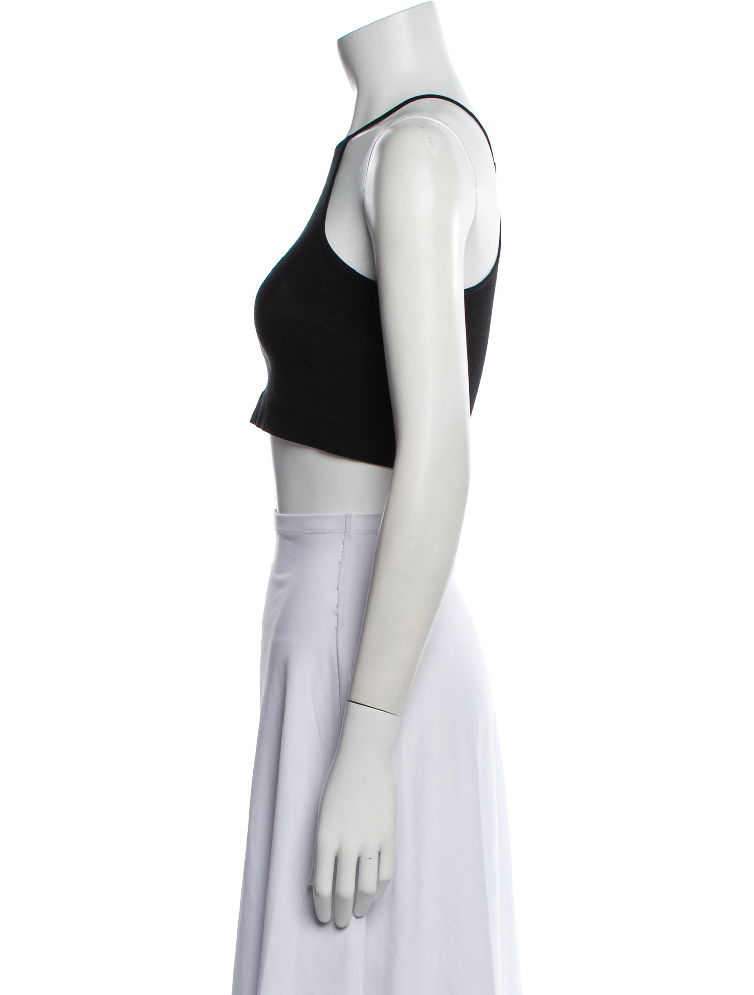 Lunya Square Neckline Sleeveless Crop Top