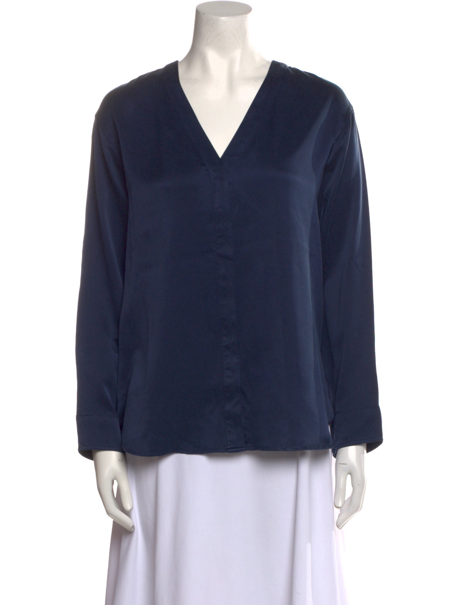 Lunya Silk V-Neck Blouse