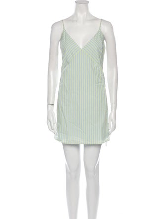 Lunya Striped Mini Dress