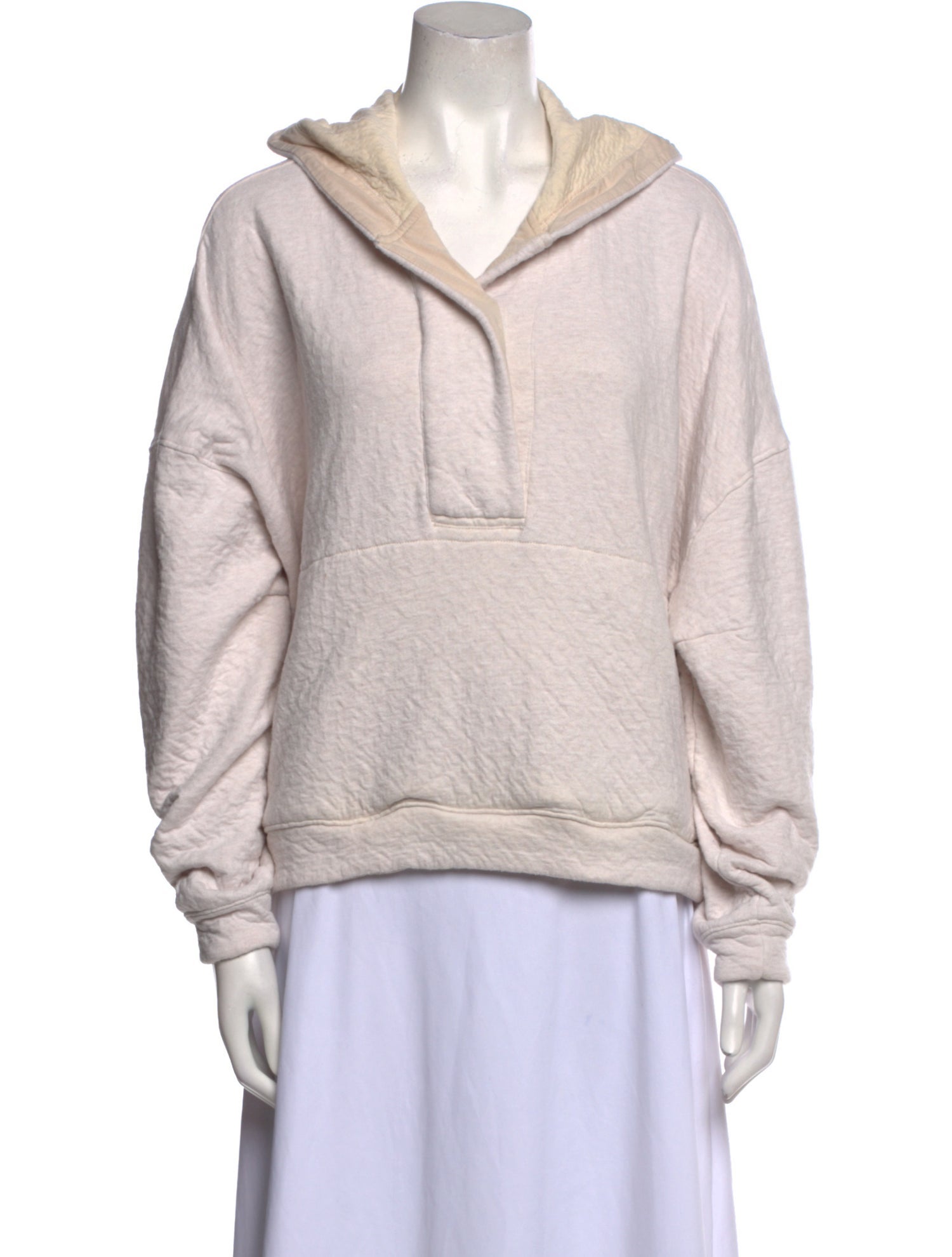 Lunya V-Neck Long Sleeve Sweatshirt