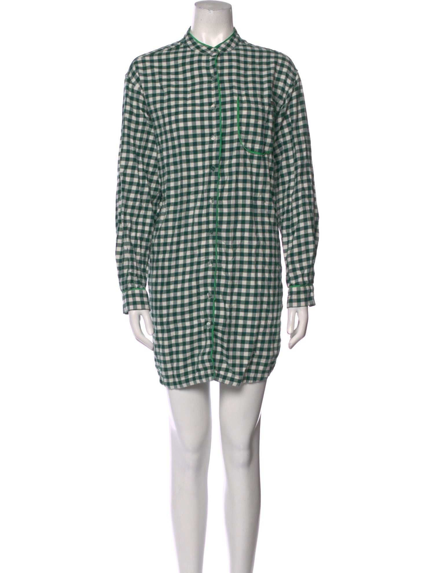 Lunya Plaid Print Mini Dress