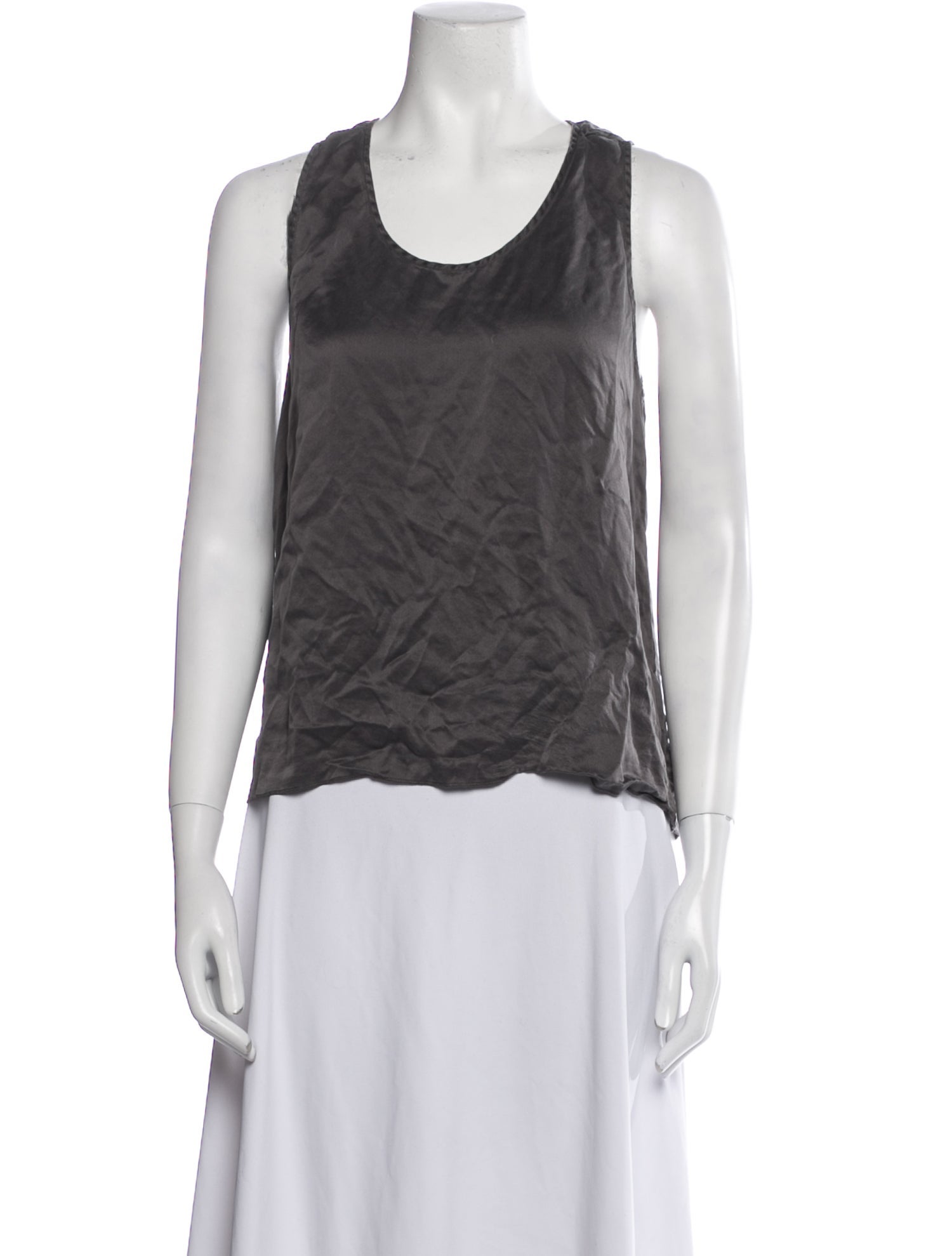 Lunya Silk Scoop Neck Top