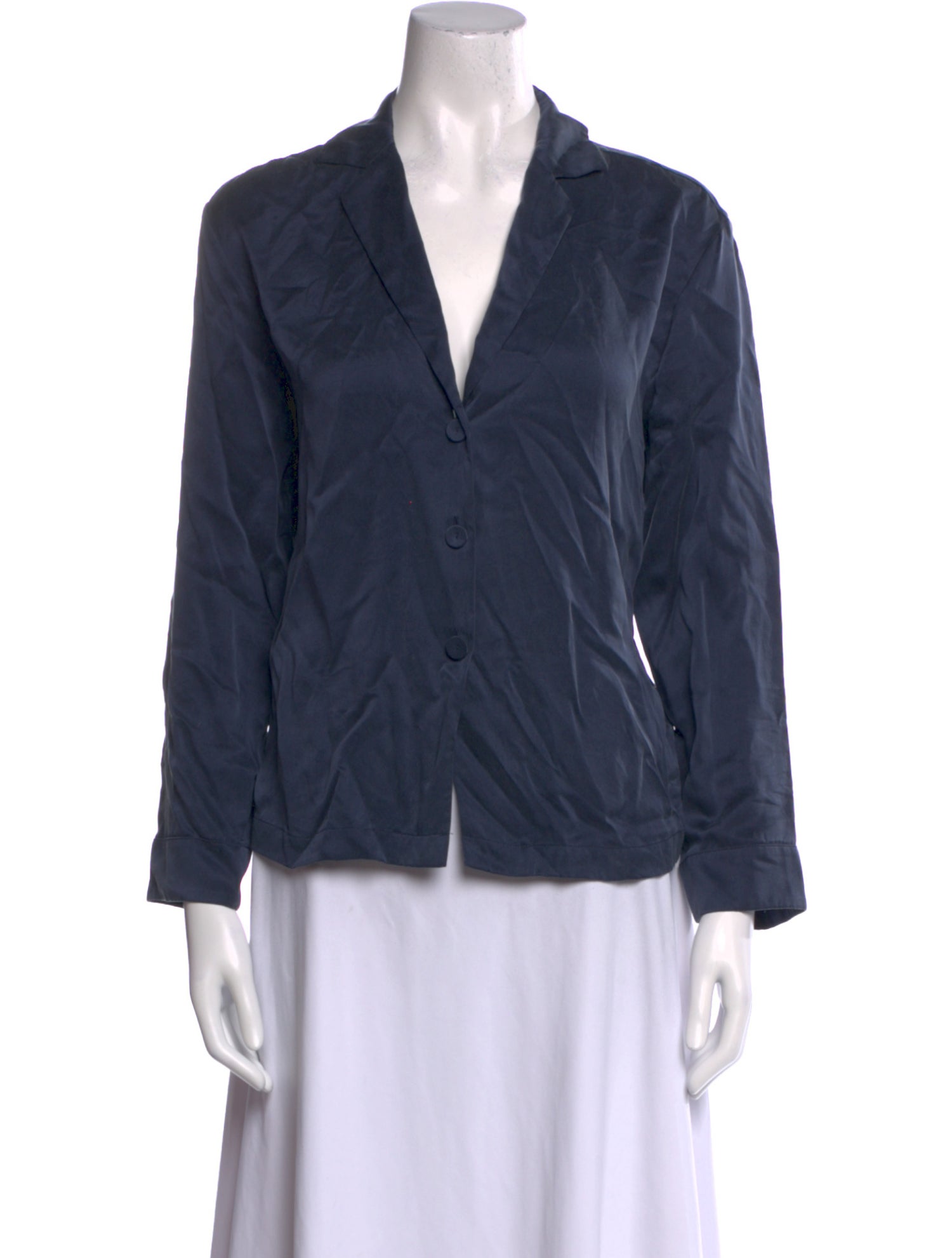 Lunya Silk V-Neck Blouse