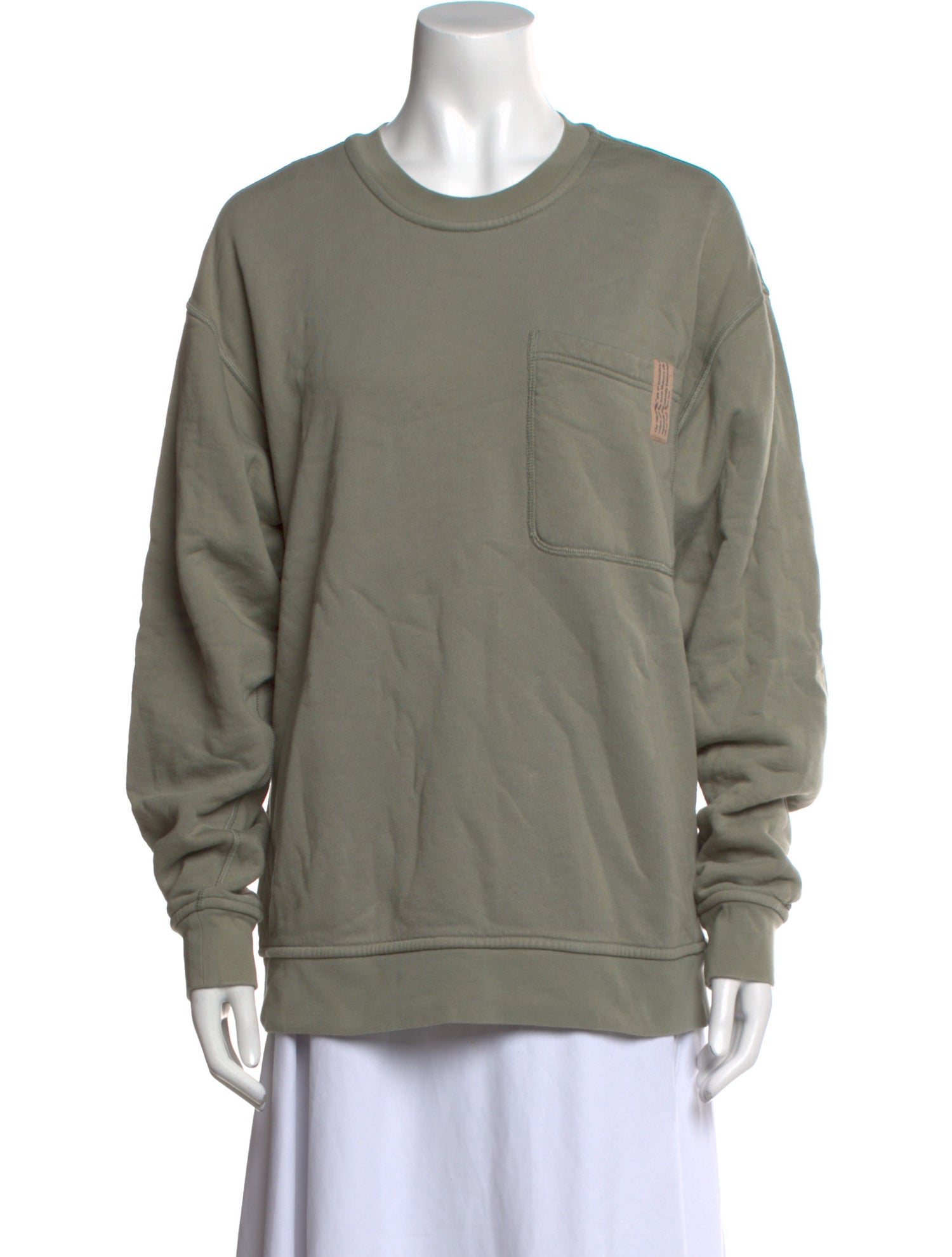 Lunya Crew Neck Long Sleeve Sweatshirt