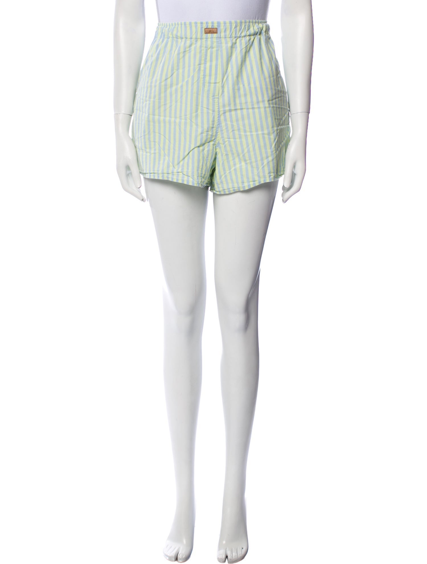 Lunya Striped Embroidered Accent Pajamas