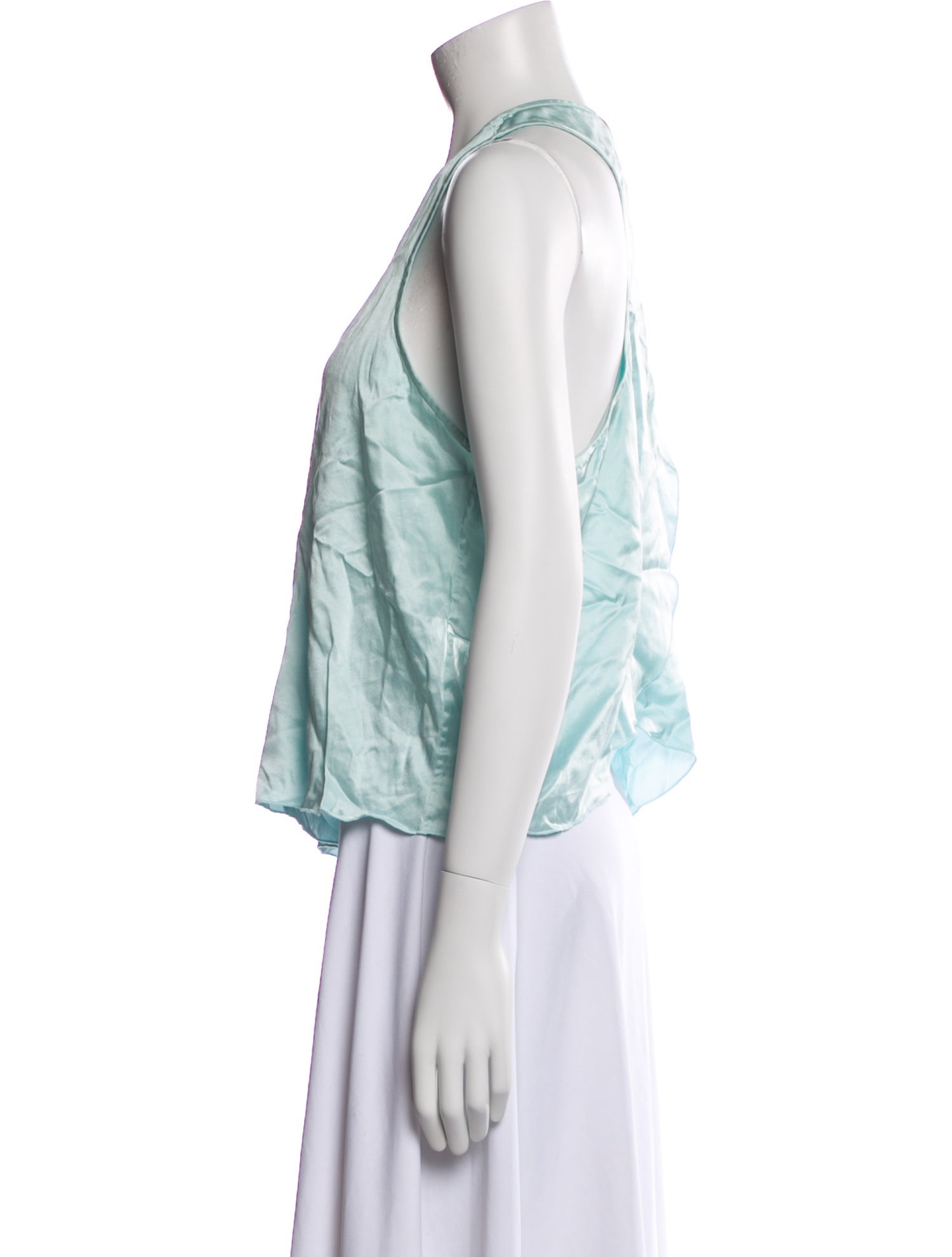 Lunya Silk Scoop Neck Top