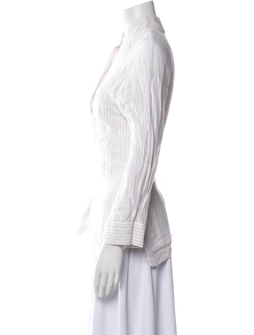 Lunya Linen Striped Button-Up Top