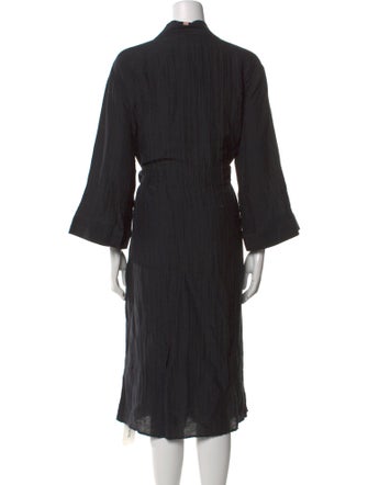 Lunya Linen Midi Length Dress