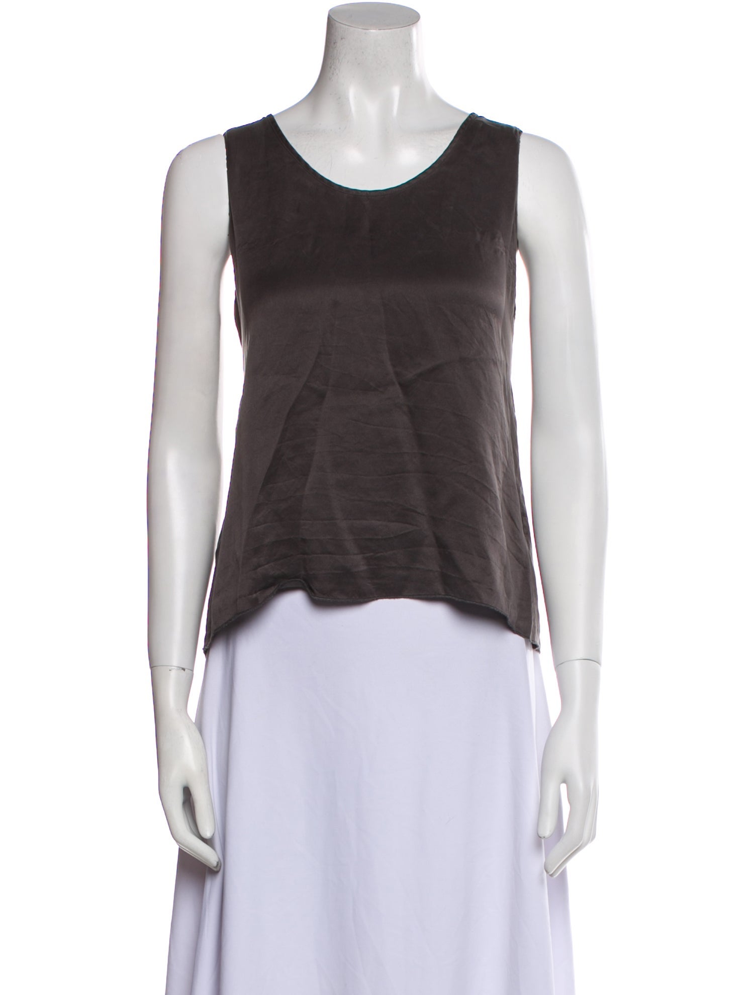 Lunya Scoop Neck Sleeveless Crop Top