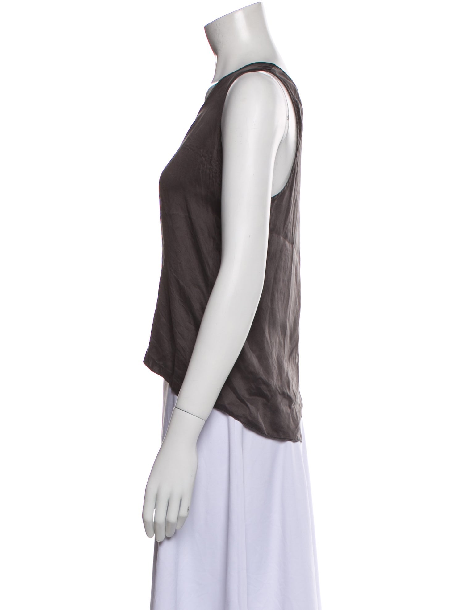 Lunya Scoop Neck Sleeveless Crop Top