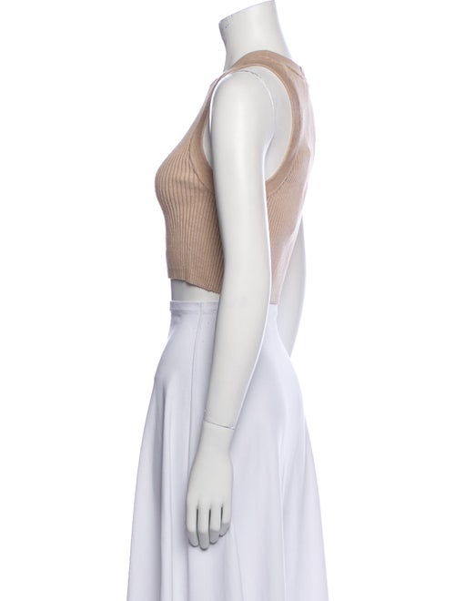 Lunya Crew Neck Sleeveless Crop Top