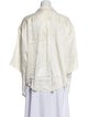 Lunya Silk Three-Quarter Sleeve Button-Up Top