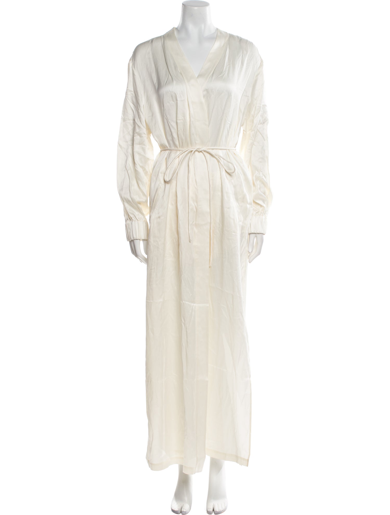 Lunya Silk Pleated Accents Robe w/ Tags