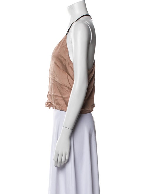 Lunya Silk Halterneck Crop Top