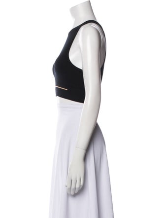 Lunya Crew Neck Sleeveless Crop Top