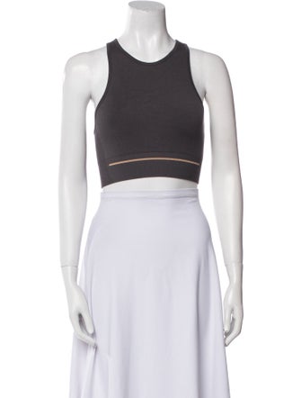 Lunya Scoop Neck Sleeveless Crop Top
