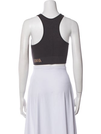 Lunya Scoop Neck Sleeveless Crop Top