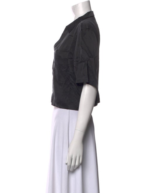 Lunya Silk Short Sleeve Crop Top