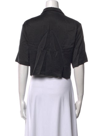 Lunya Silk Short Sleeve Crop Top