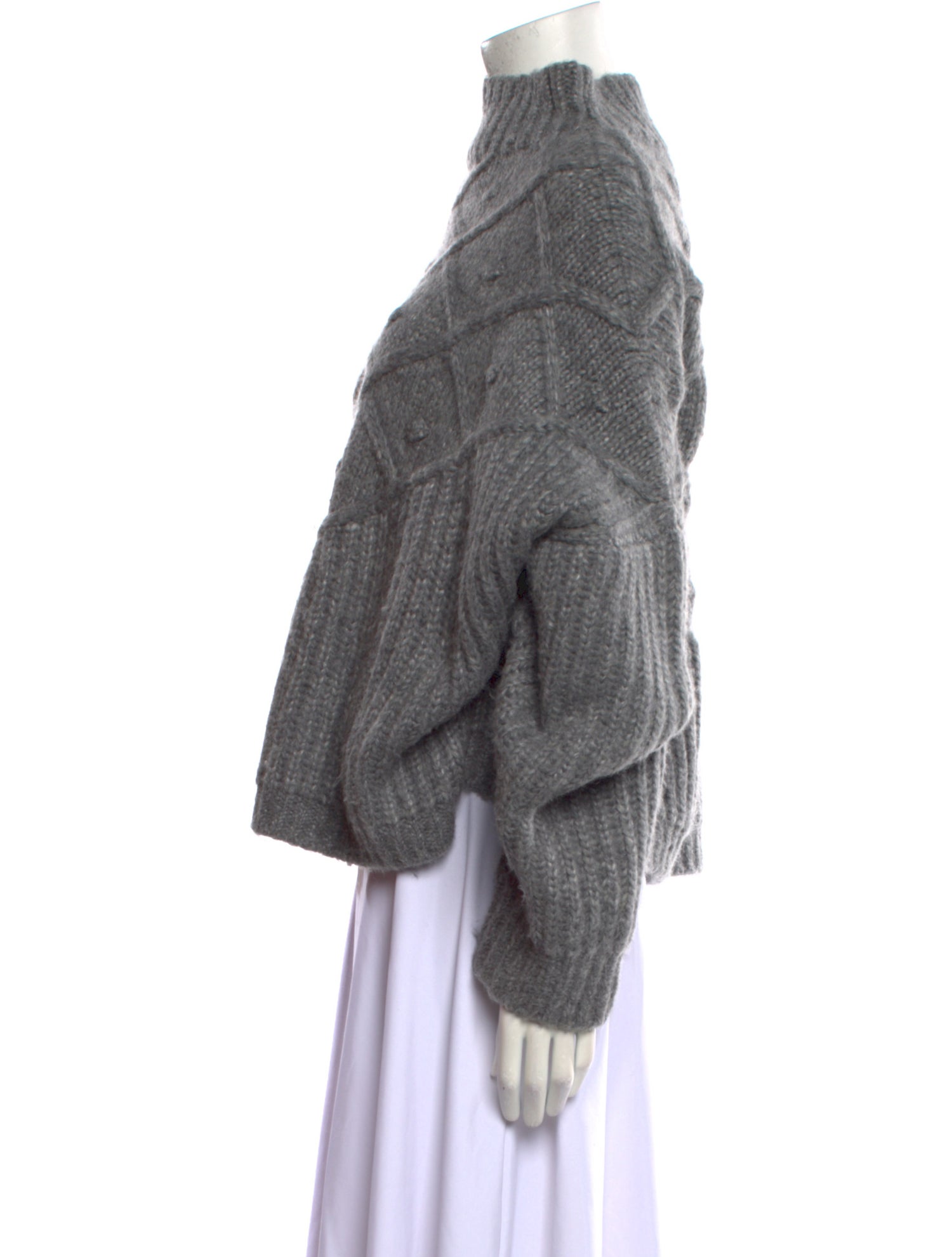 Lunya Wool Mock Neck Sweater