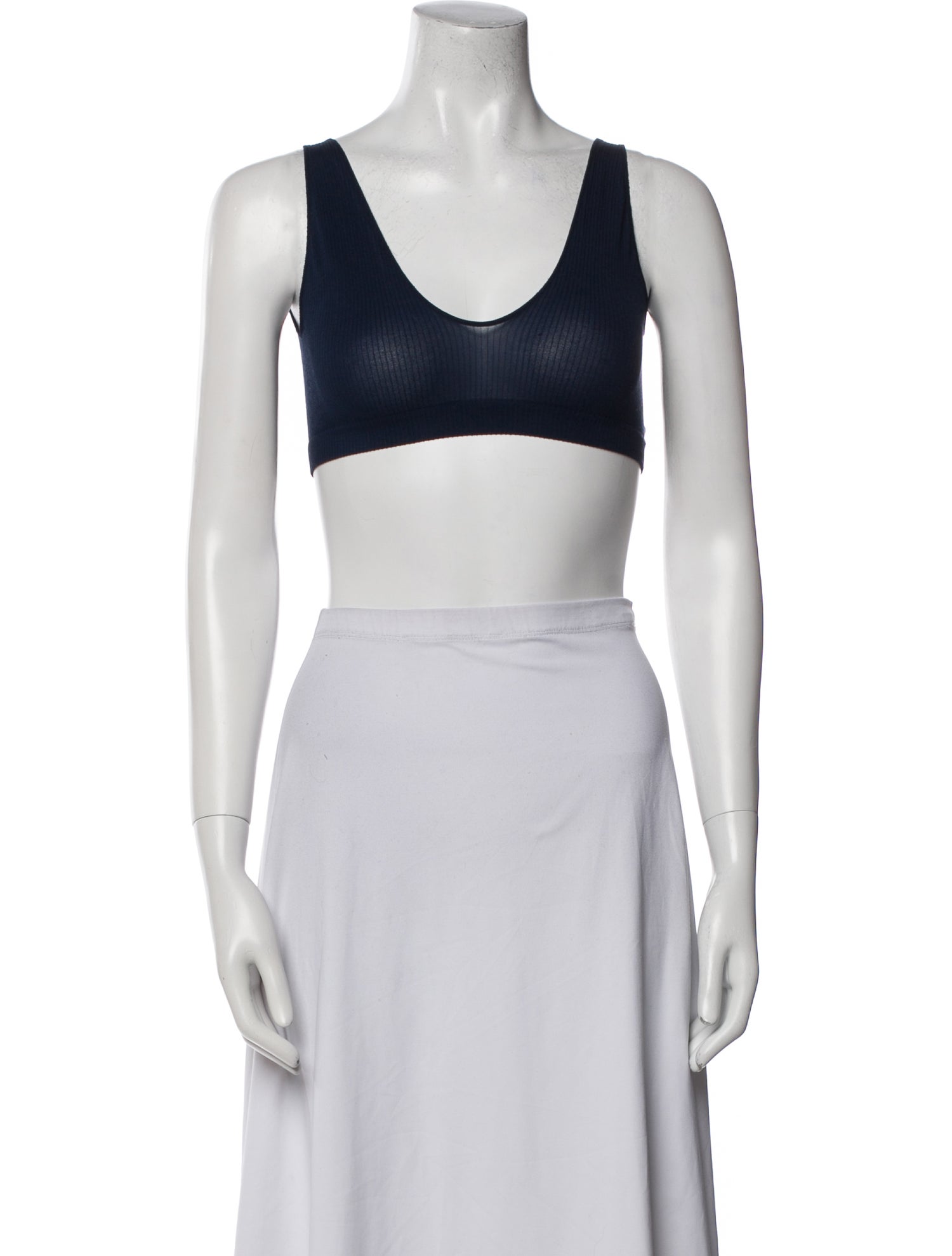 Lunya Scoop Neck Sleeveless Crop Top