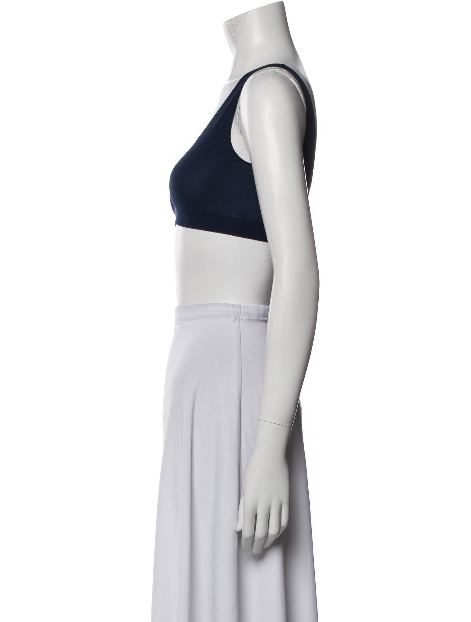 Lunya Scoop Neck Sleeveless Crop Top