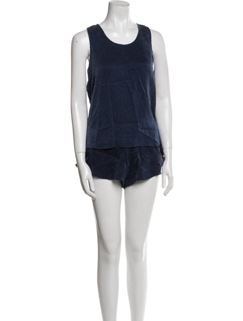 Lunya Silk Cutout Accent Short Set