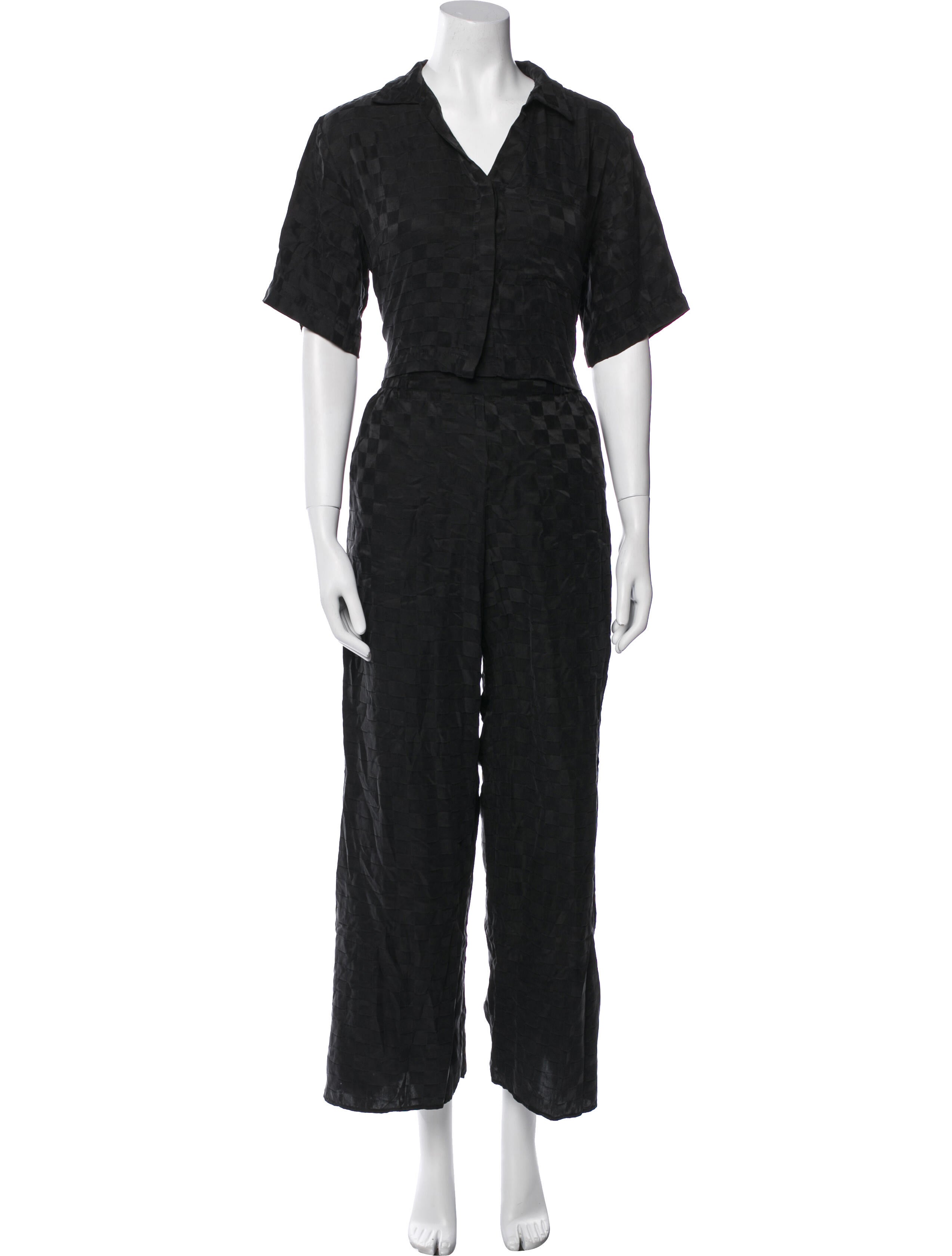 Lunya Silk Printed Pant Set