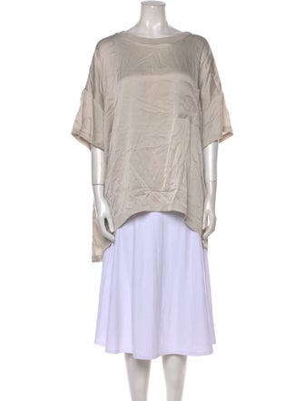 Lunya Silk Scoop Neck Blouse