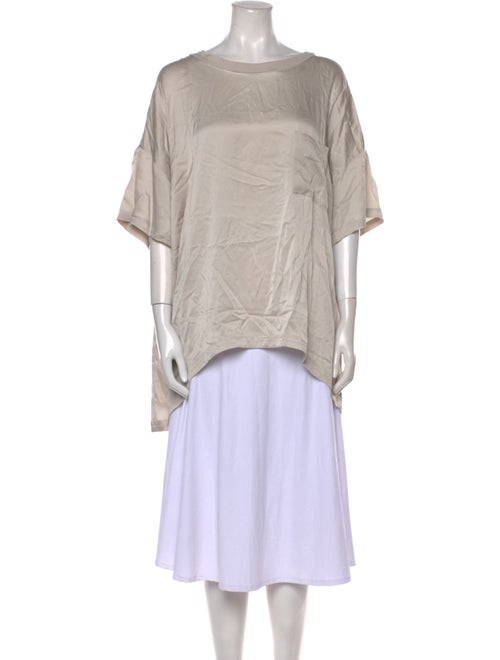 Lunya Silk Scoop Neck Blouse