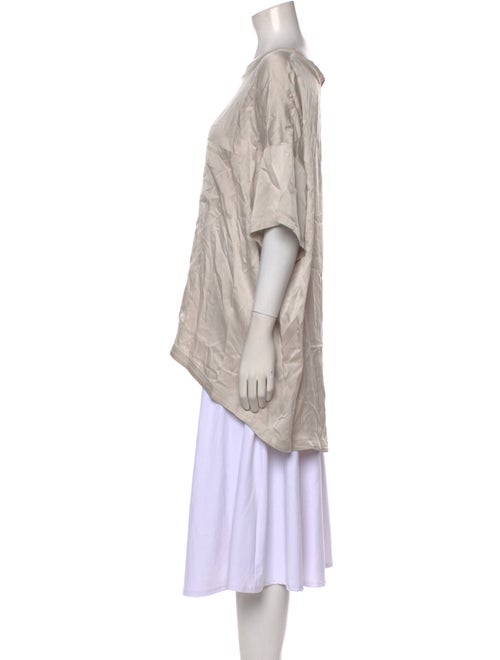 Lunya Silk Scoop Neck Blouse