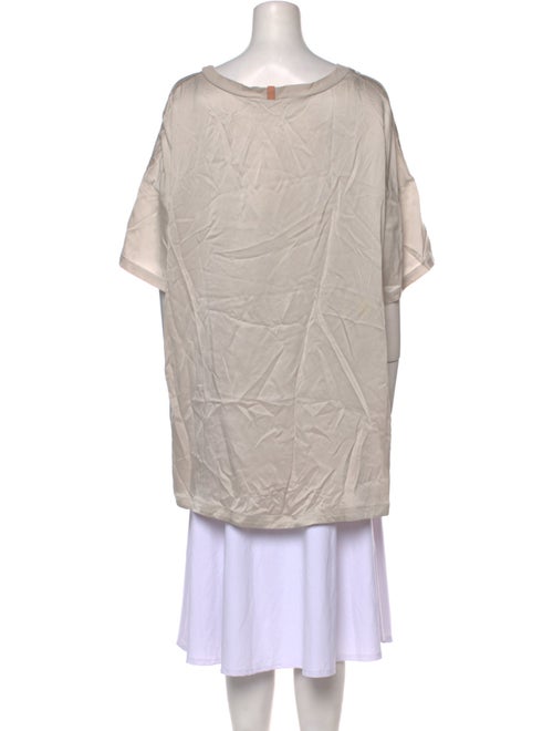 Lunya Silk Scoop Neck Blouse